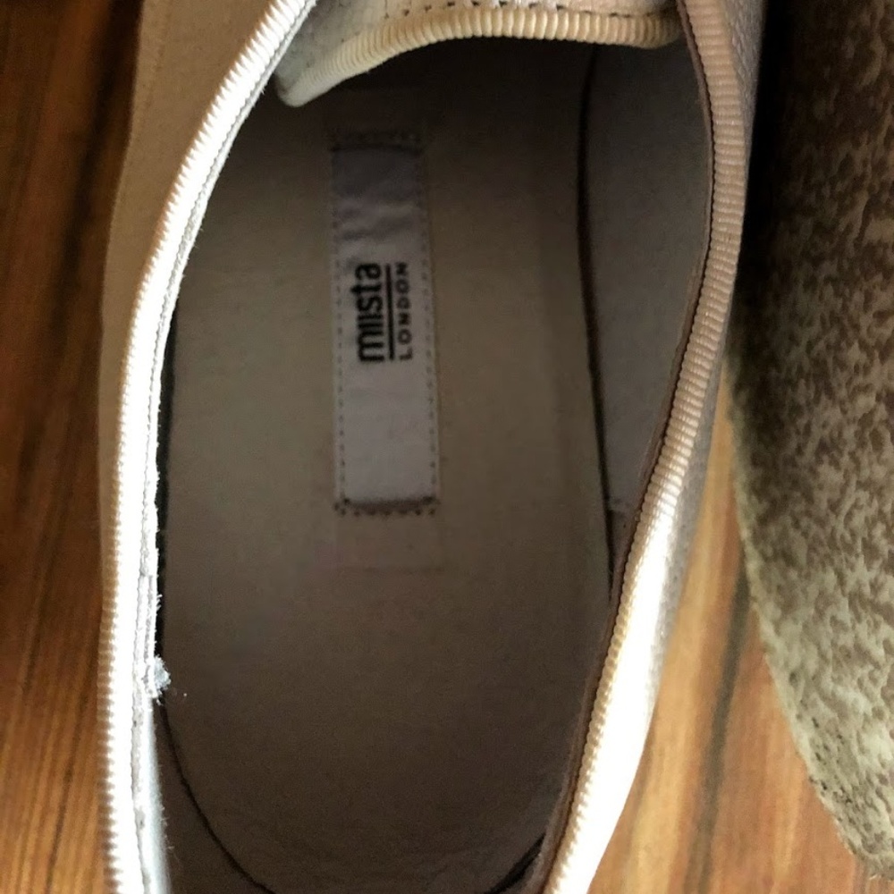 Anthro Miista Zoe Stingray Iridescent Oxford Shoes - Picture 6 of 8